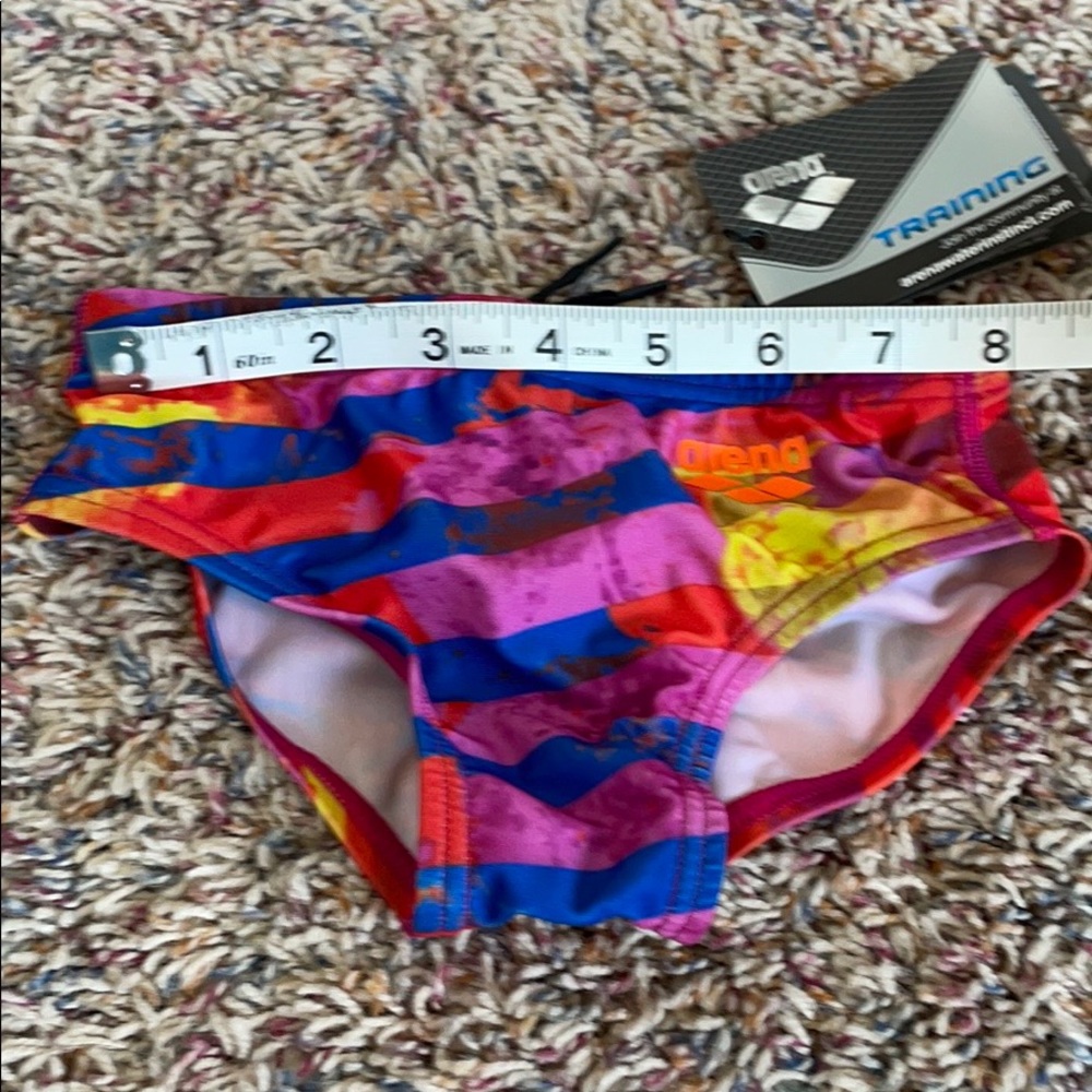 NWT boys Arena swim trunks size 22.